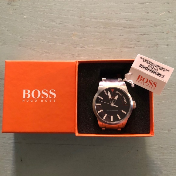 Hugo Boss Other - NWT Hugo Boss Mens Watch Silver